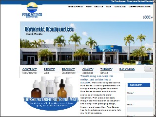 Web site www.thepuresource.com, Pure Source, LLC